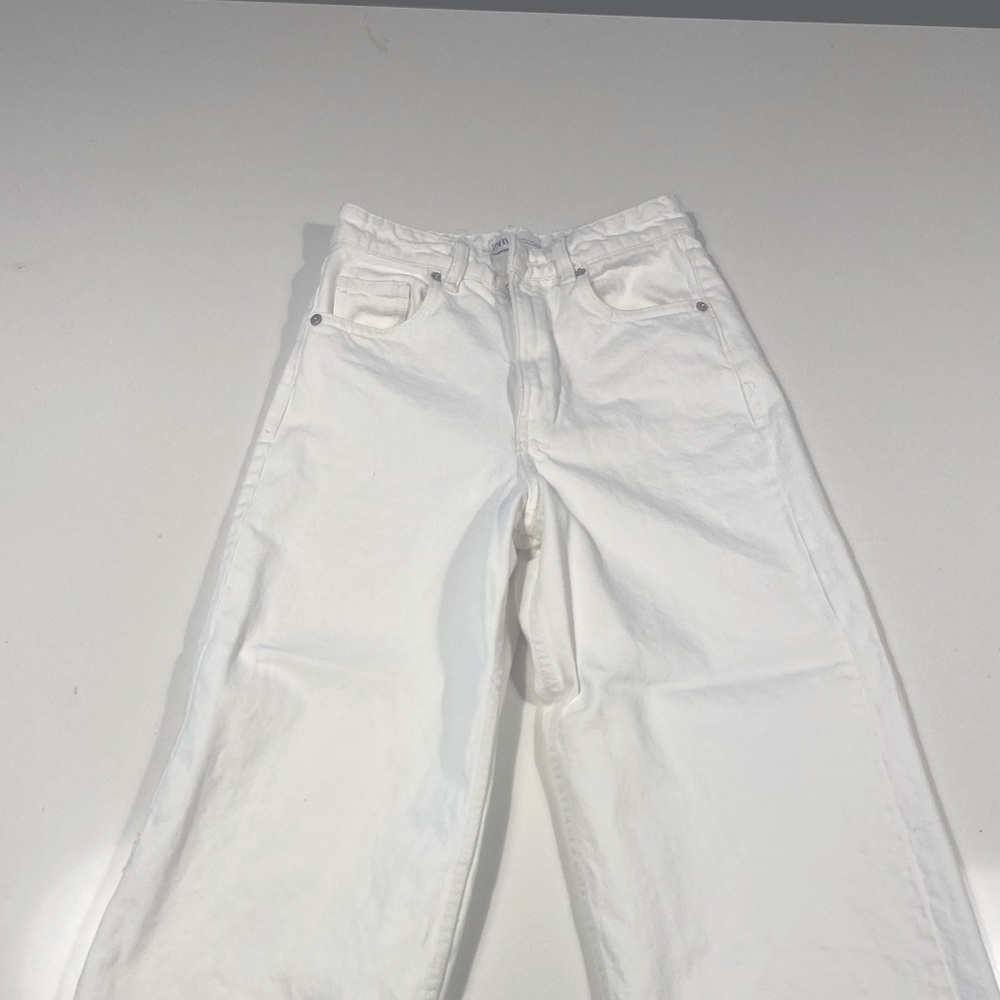 Zara Wide Leg High Waist Jean, size 32/0